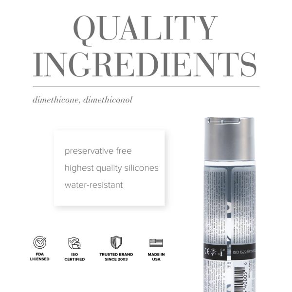JO Premium Original Silicone-Based Lubricant 4 oz. - Image 2