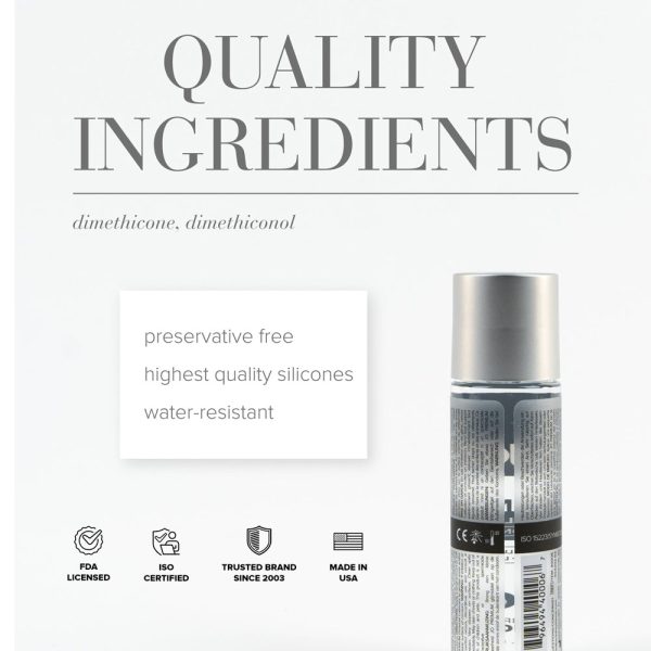 JO Premium Original Silicone-Based Lubricant 2 oz. - Image 2