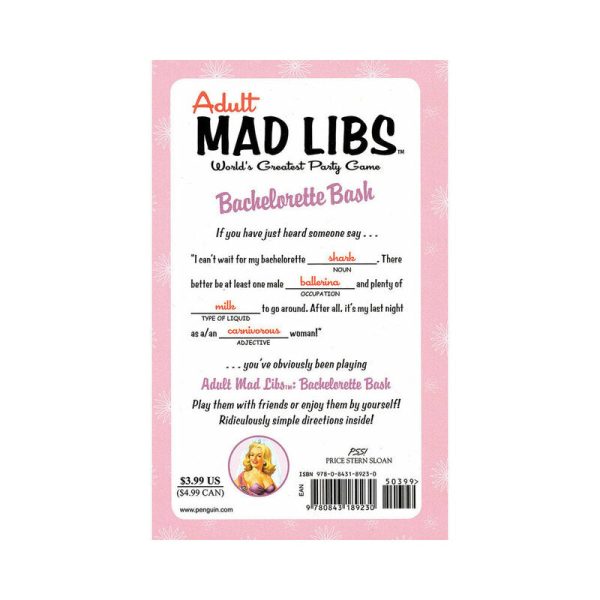 Bachelorette Bash Mad Libs - Image 2
