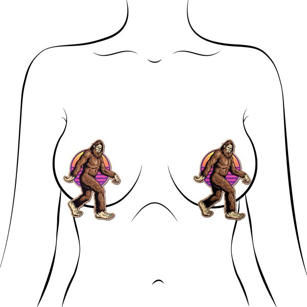 Pastease Sasquatch Bigfoot Pasties - Image 2
