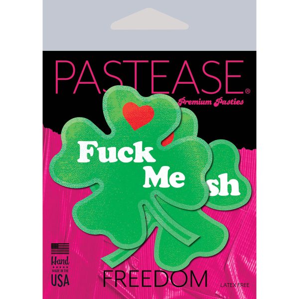 Pastease Fuck Me I''m Irish Shamrock Pasties - Image 3