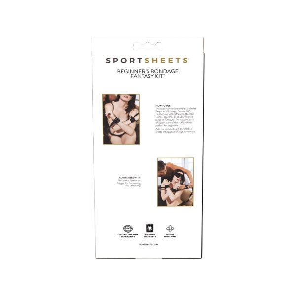 Sportsheets Beginner''s Bondage Fantasy Kit Black - Image 3