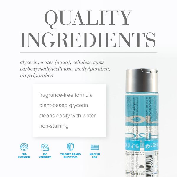 JO H2O Original Water-Based Lubricant 8 oz. - Image 2