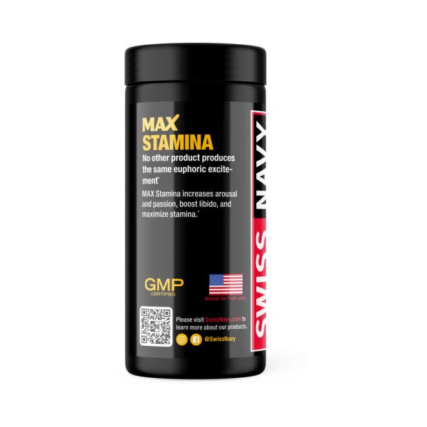 MaxStamina Maximum Sexual Stimulant 30-Capsule Bottle - Image 2