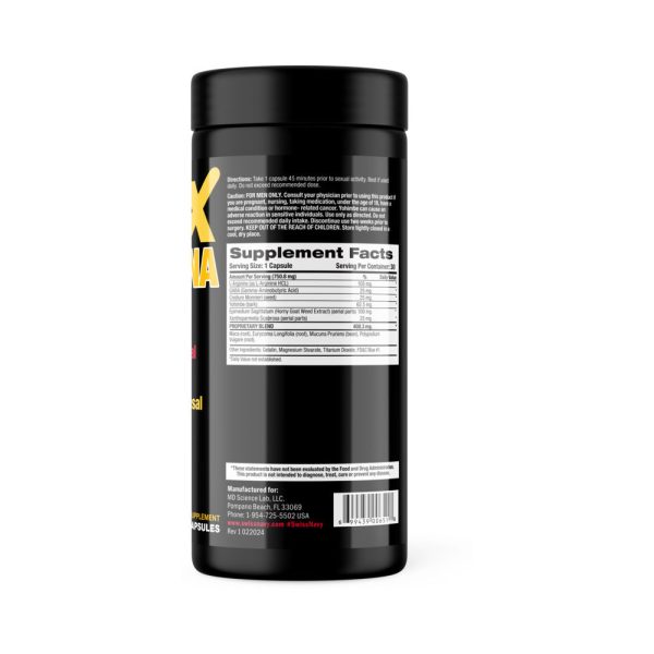 MaxStamina Maximum Sexual Stimulant 30-Capsule Bottle - Image 3