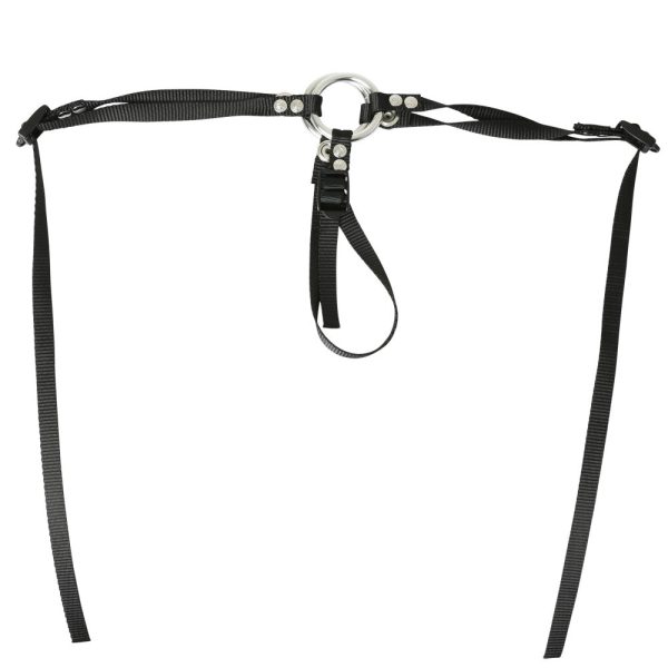 Sportsheets Bare As You Dare Adjustable Strap-On Harness Black - Image 2