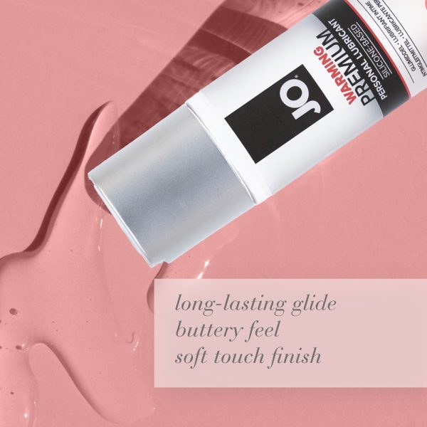 JO Premium Warming Silicone-Based Lubricant 2 oz. - Image 4