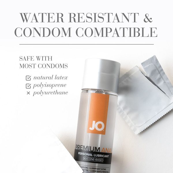 JO Premium Anal Original Silicone-Based Lubricant 4 oz. - Image 3