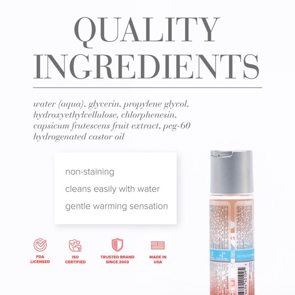 JO H2O Anal Warming Water-Based Lubricant 2 oz. - Image 2