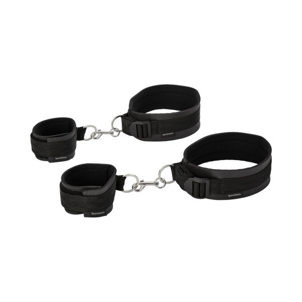 Sportsheets Thigh and Wrist Cuffs Set - Image 2