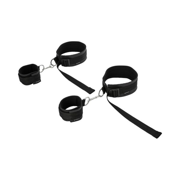 Sportsheets Thigh and Wrist Cuffs Set - Image 3