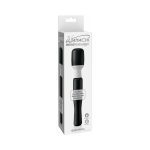 Mini Wanachi Waterproof Massager Flexible Silicone Wand Vibrator Black