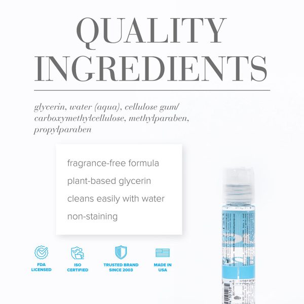JO H2O Original Water-Based Lubricant 1oz. - Image 2