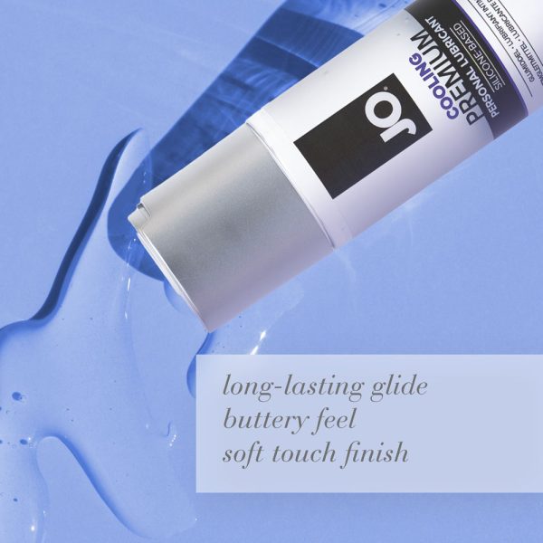 JO Premium Cooling Silicone-Based Lubricant 2 oz. - Image 4