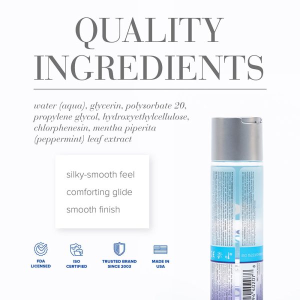 JO H2O Cooling Water-Based Lubricant 4 oz. - Image 2