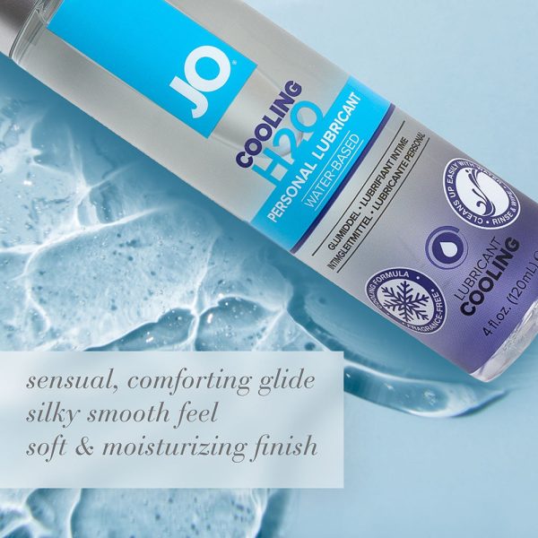 JO H2O Cooling Water-Based Lubricant 4 oz. - Image 4