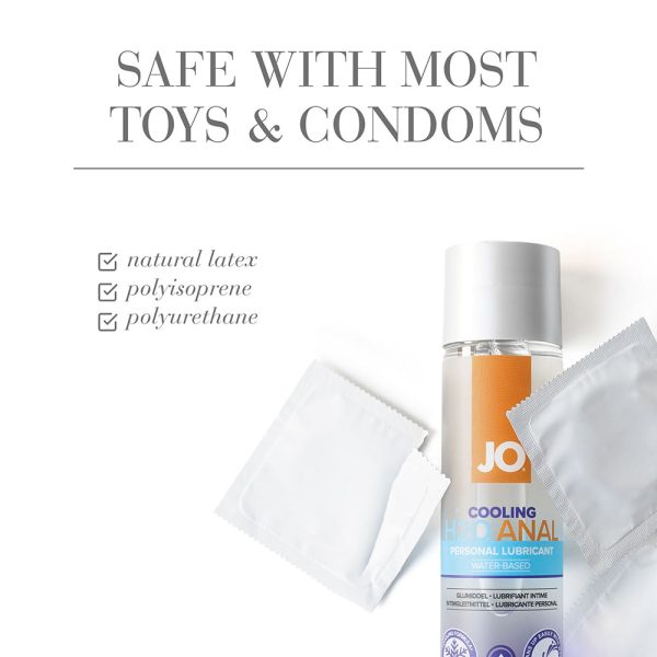 JO H2O Anal Cooling Water-Based Lubricant 2 oz. - Image 3