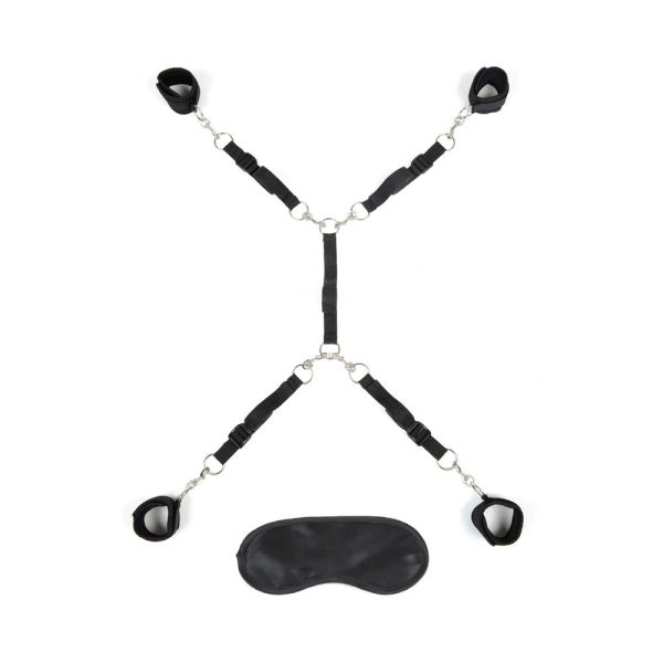 Lux Fetish Bed Spreader Black - Image 3