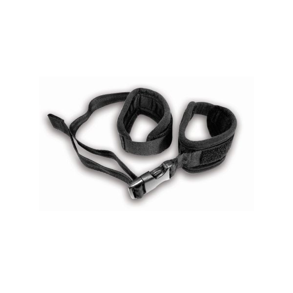 Sportsheets Sex & Mischief Adjustable Handcuffs Black - Image 2