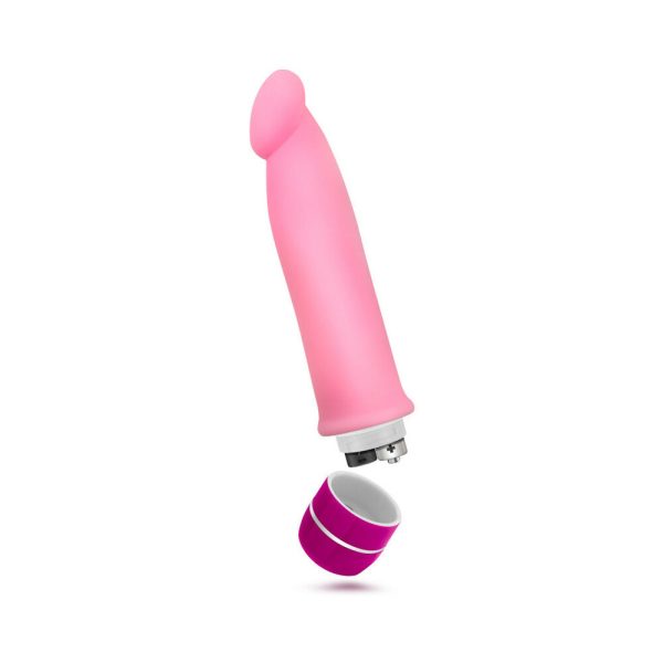Luxe Purity Silicone Vibrator Pink - Image 6