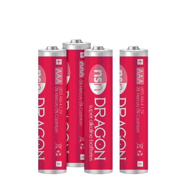 Dragon Alkaline AAA Batteries - Image 2