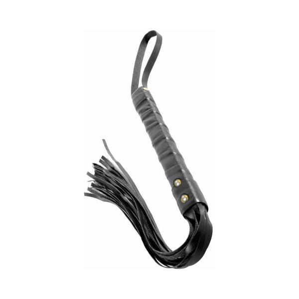Fetish Fantasy Series Limited Edition Cat-O-Nine Tails Flogger Black - Image 3
