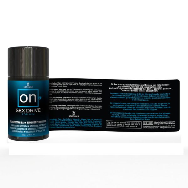 Sensuva ON Sex Drive Testosterone Cream 1.7 oz. - Image 3