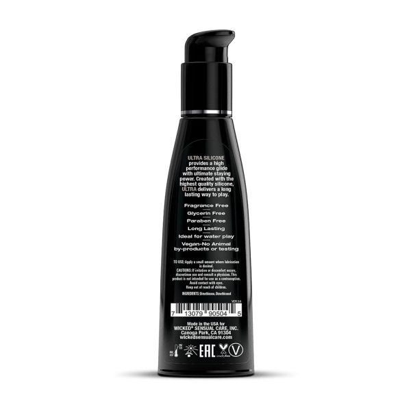 Wicked Ultra Silicone Lubricant 4 oz. - Image 2