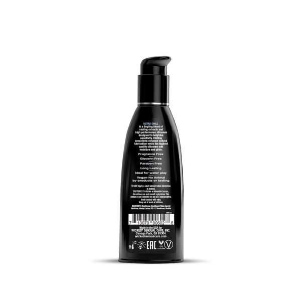 Wicked Ultra Chill Cooling Silicone Lubricant 2 oz. - Image 2