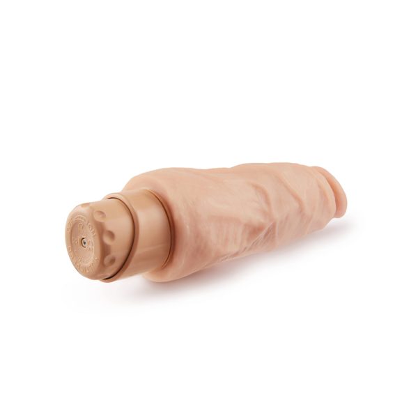 Dr. Skin Cock Vibe 9 Realistic 7.5 in. Vibrating Dildo Beige - Image 6