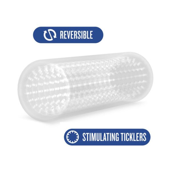 M for Men Stroke Sleeve Reversible Stroker Clear - Image 5