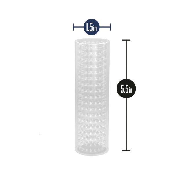 M for Men Stroke Sleeve Reversible Stroker Clear - Image 6