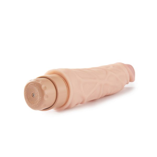 Dr. Skin Cock Vibe 10 Realistic 8.5 in. Vibrating Dildo Beige - Image 6