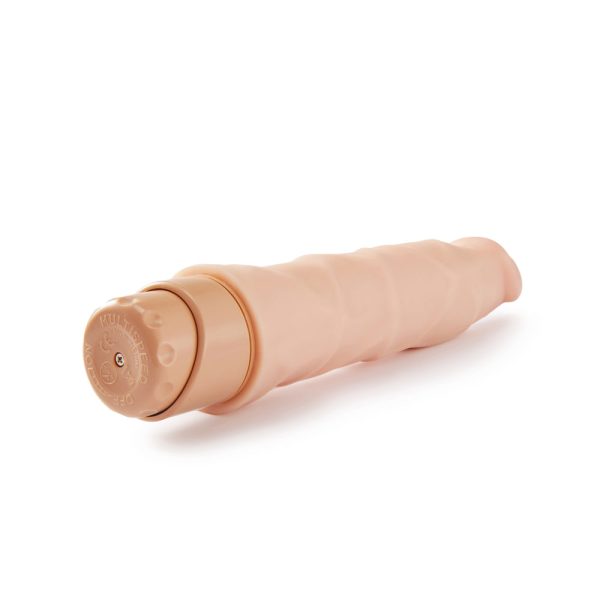 Dr. Skin Cock Vibe 1 Realistic 9 in. Vibrating Dildo Beige - Image 6