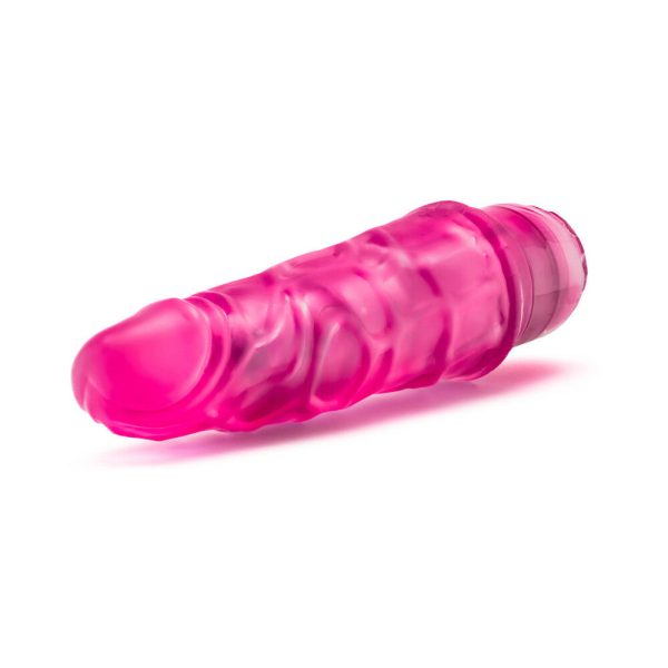 B Yours Vibe 3 Realistic 7.75 in. Vibrating Dildo Pink - Image 4