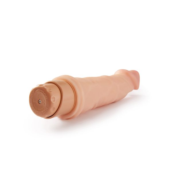 Dr. Skin Cock Vibe 6 Realistic 8.75 in. Vibrating Dildo Beige - Image 6