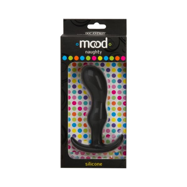 Mood - Naughty 2 - Large Black Silicone Butt Plug - Image 3