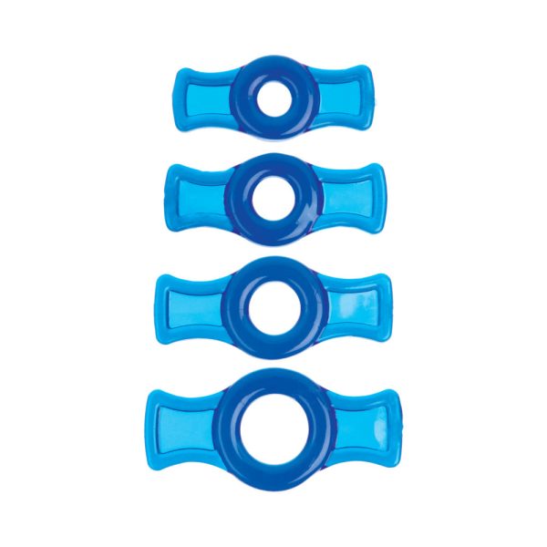 TitanMen - Cock Ring Set Blue - Image 2