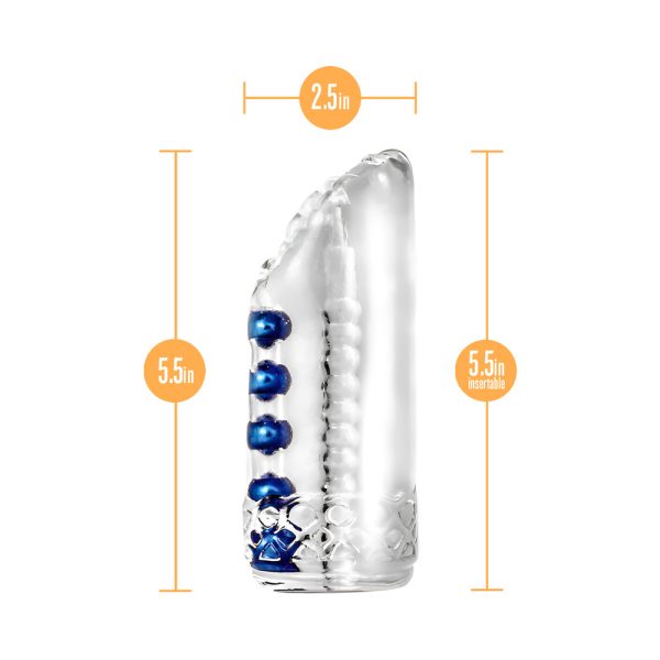 M for Men Snatch Vagina Stroker Clear - Image 6