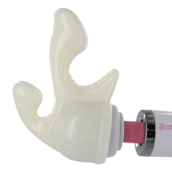 Wand Essentials Tri-Gasm Wand Attachment White - Image 3