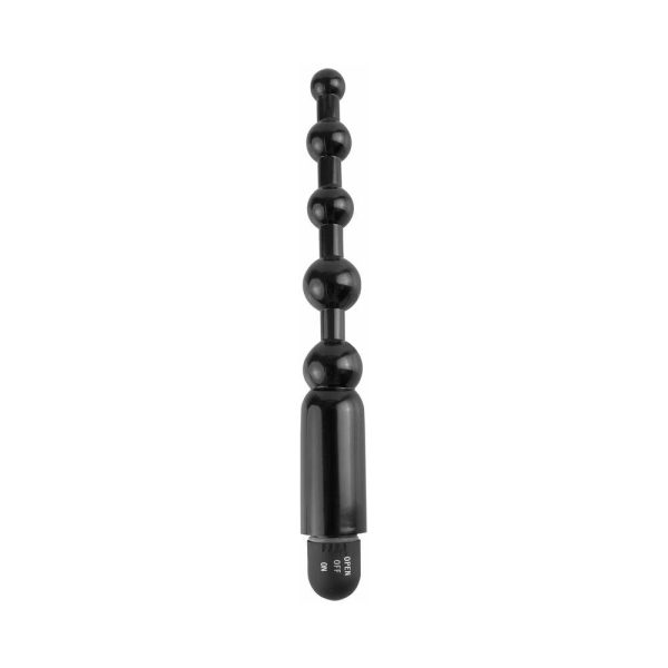 Anal Fantasy Collection Vibrating Beginner''s Power Beads Black - Image 2