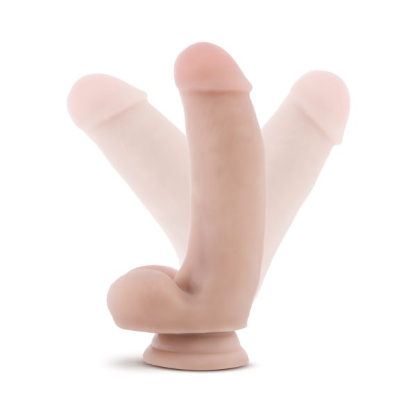 Coverboy The Pizza Boy Realistic 7 in. Dildo with Balls Beige - Image 6