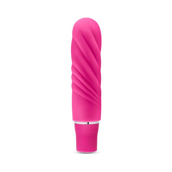 Luxe Nimbus Mini Silicone Vibrator Pink - Image 2