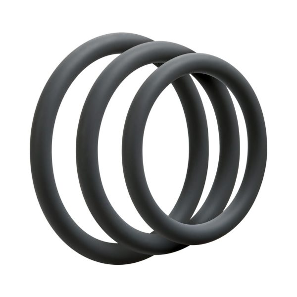 OptiMALE  3 C-Ring Set  Thin Slate - Image 2