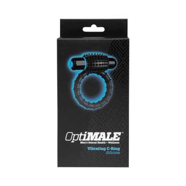 OptiMALE  Vibrating C-Ring Black - Image 3