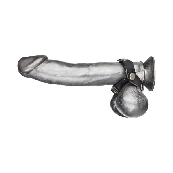Blue Line C&B Gear V-style Cock Ring with Ball Divider - Image 3