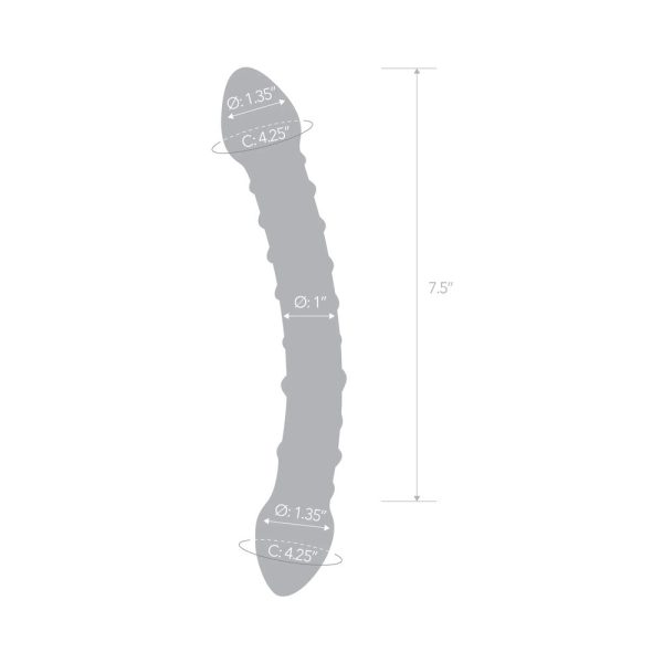 Glas 10 in. Double Trouble Glass Dildo - Image 7