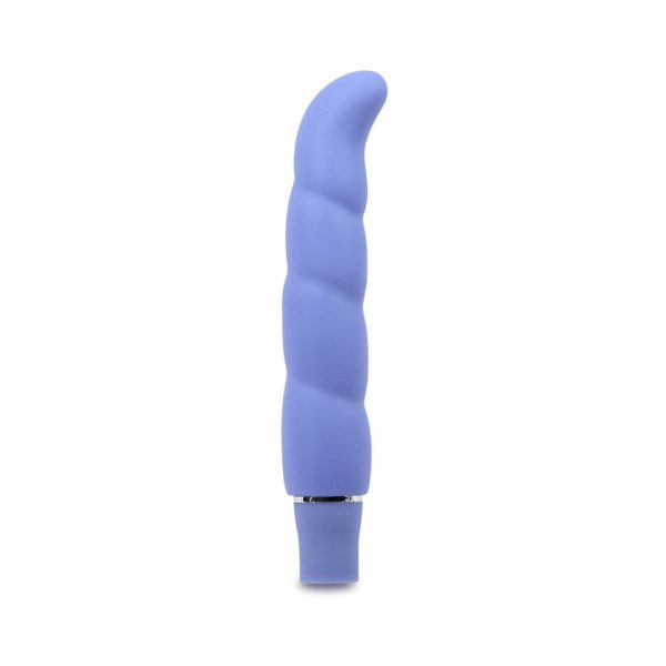 Luxe Purity G Silicone Slimline G-Spot Vibrator Periwinkle - Image 2