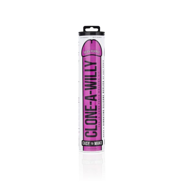 Clone-A-Willy DIY Vibrating Dildo Kit Neon Purple - Image 3