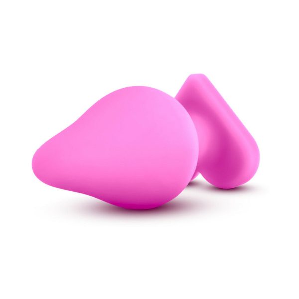 Play with Me Naughty Candy Hearts ''Be Mine'' Anal Plug Pink - Image 4